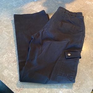 Lee Black Cargo Pants